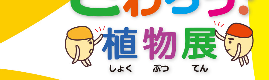 さわろう!植物展