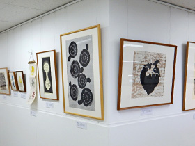 きのこアート展示イメージ