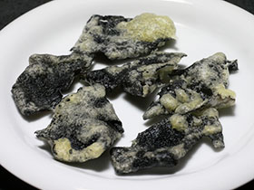 岩茸天ぷら