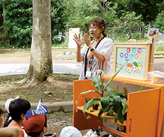 紙芝居の様子