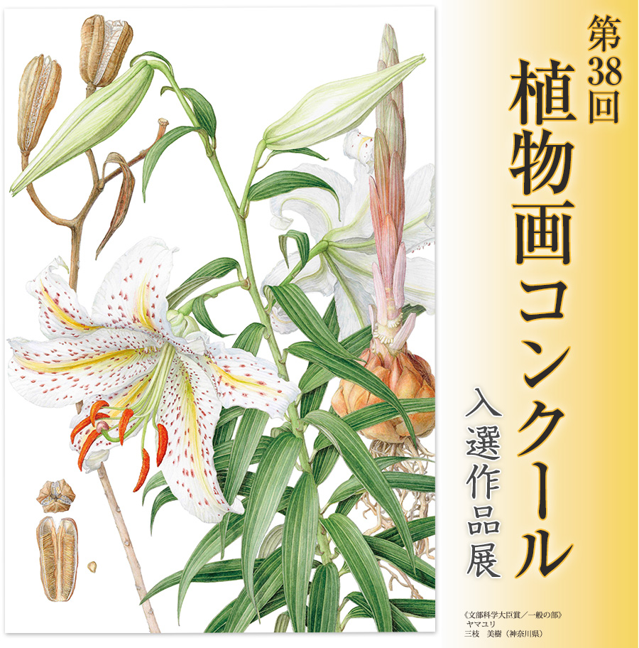 植物画コンクール入選作品展